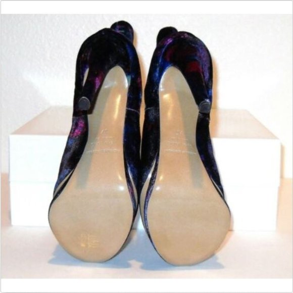 Nicholas Kirkwood Erdem Velvet Ankle Boots 37 - Picture 8 of 9